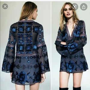 For Love & Lemons Barcelona Mini Dress